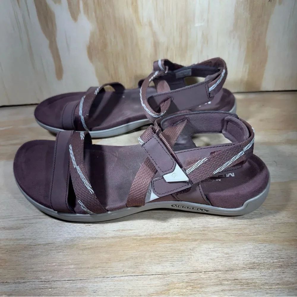 Merrell Burgundy Sandals Women’s Size 8
